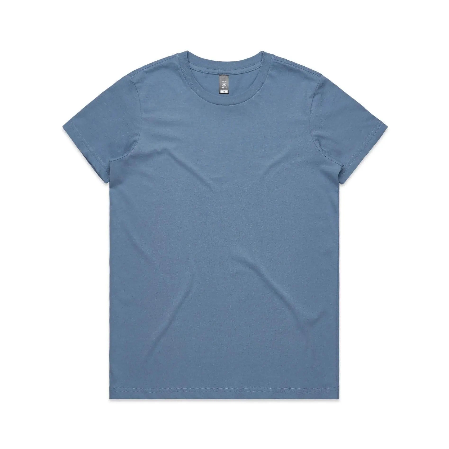 As Colour Women's maple tee 4001 Casual Wear As Colour CAROLINA BLUE XSM